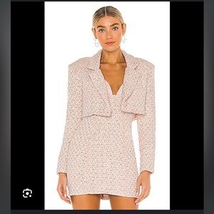 For love and lemons tweed blazer